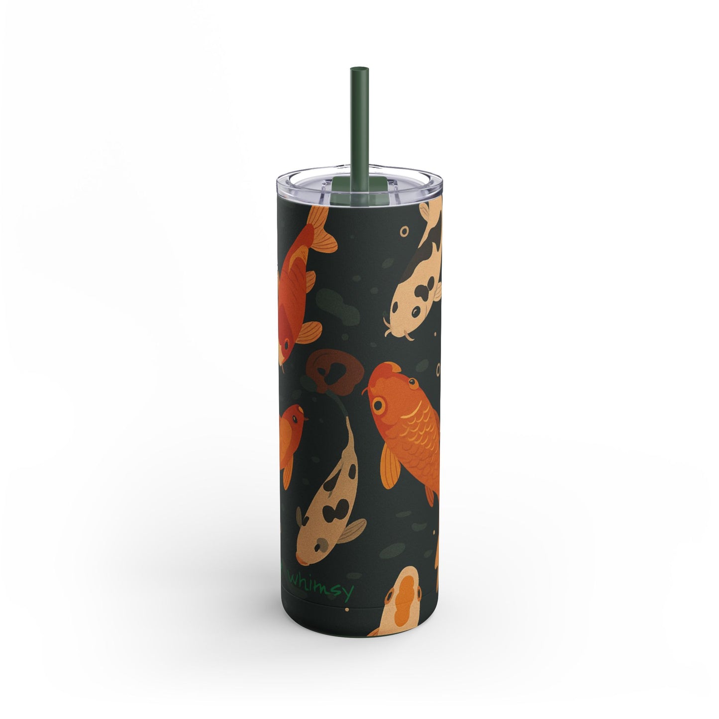 Koi Fish Matte Tumbler | 20 oz. Insulated Tumbler