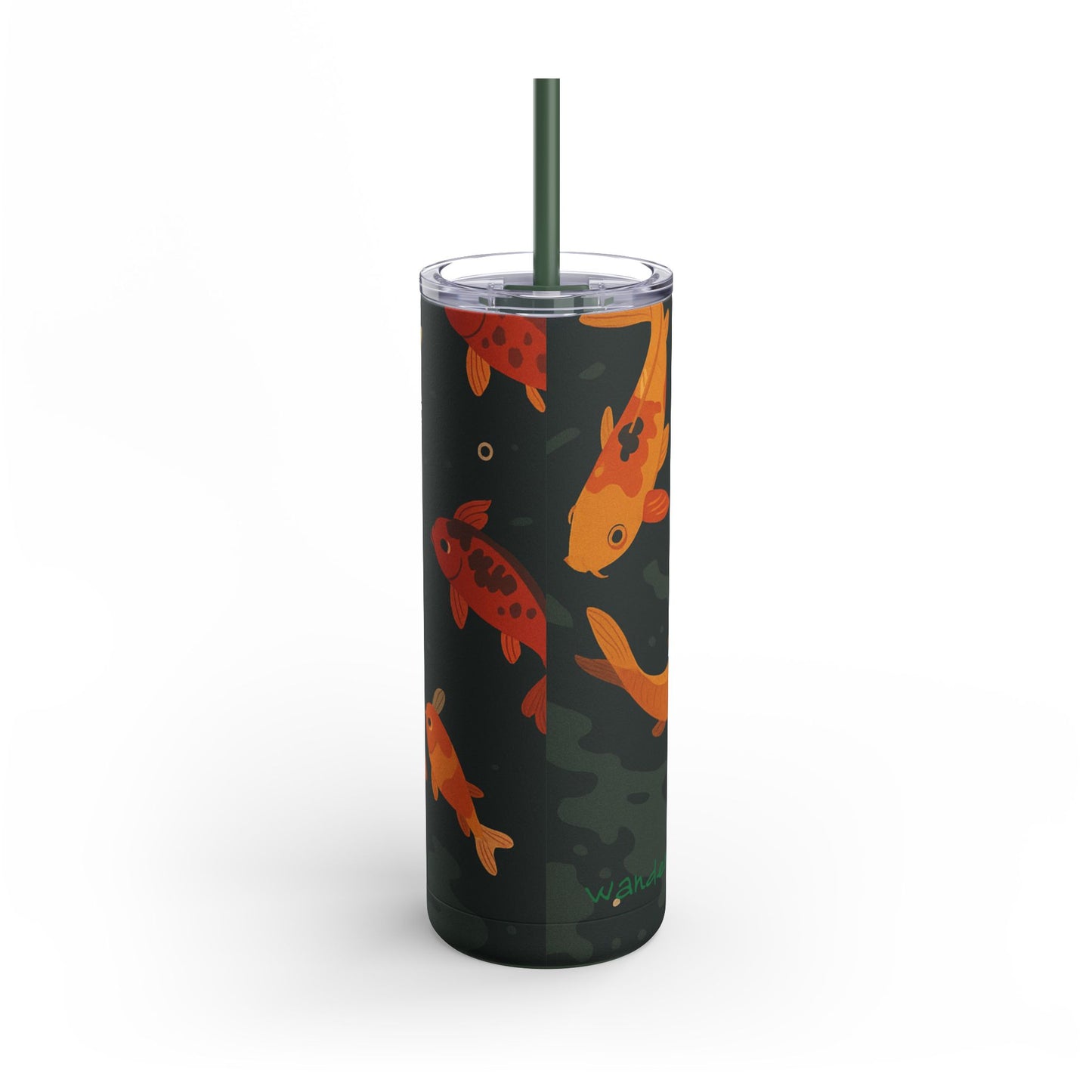 Koi Fish Matte Tumbler | 20 oz. Insulated Tumbler