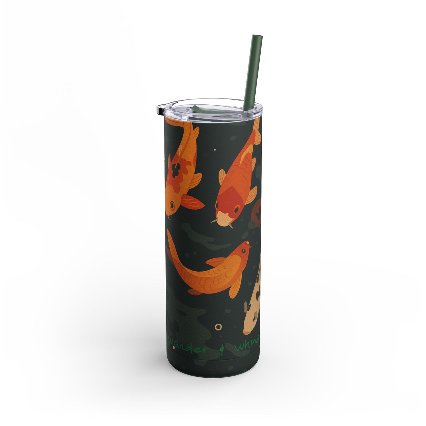 Koi Fish Matte Tumbler | 20 oz. Insulated Tumbler